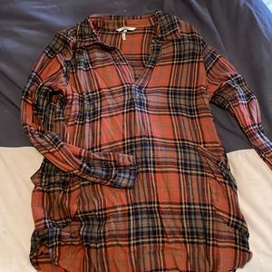 Bke Plaid tunic